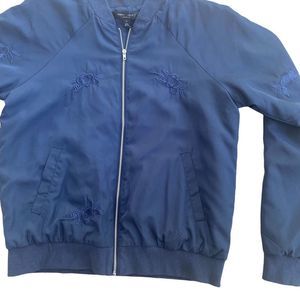 Romeo and Juliet bomber embroidered jacket